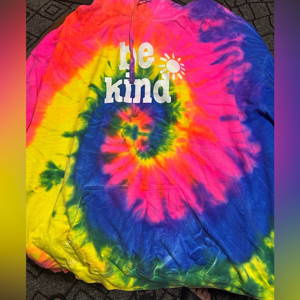 Tie-dye hoodie